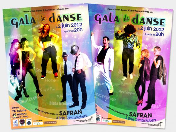 Gala de danse Chevry Cossigny - Affiche 2012