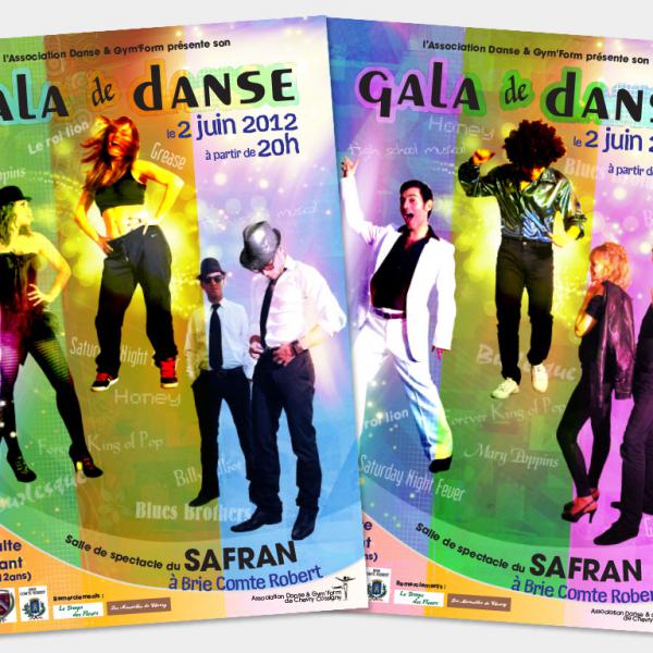 Gala de danse Chevry Cossigny - Affiche 2012