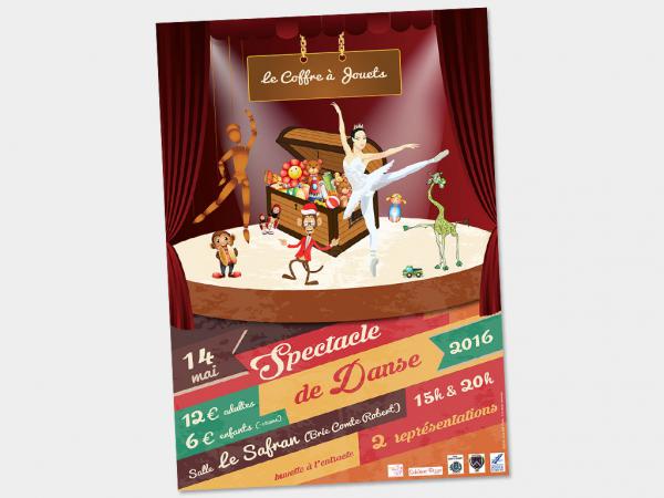 Gala de danse Chevry Cossigny - Affiche 2016